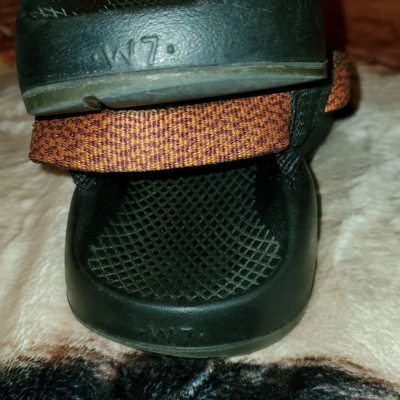 Chaco Z/1 Lizard USA Made Colorado Rust Classic Toe Loop Sandals‎ Women's 7 - Picture 2 of 7